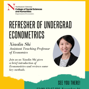 Refresher of Undergrad Econometrics with Xiaolin Shi