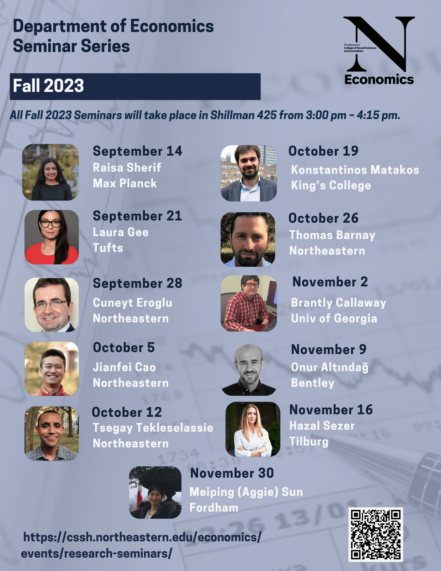 Research Seminars - Department Of Economics