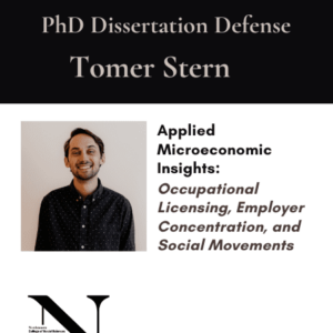 Dissertation Defense – Tomer Stern