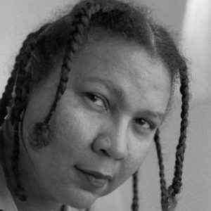 Author and cultural critic bell hooks poses for a portrait on December 16, 1996, in New York City, New York.