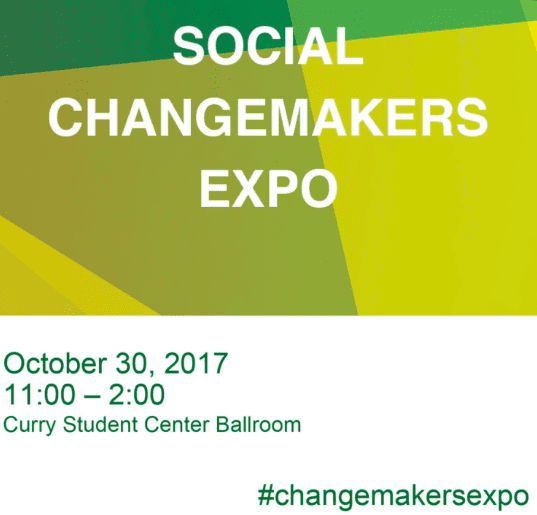 social changemakers expo event flyer