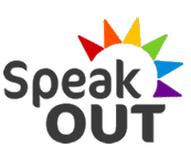 Speak Out logo