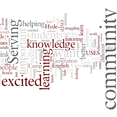 service learning wordle