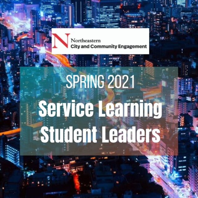 Spring 2021 Service Learning Student Leaders