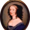 Portrait of Margaret Cavendish, Duchess of Newcastle-upon-Tyne (1623-1673), wife of William Cavendish, 1st Duke of Newcastle (1592-1676).