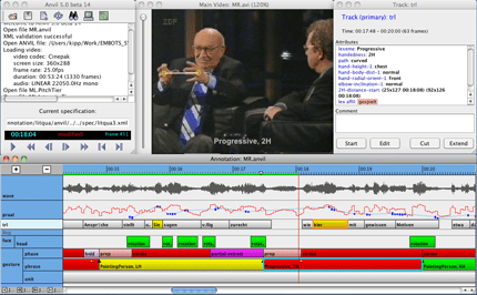 A screenshot of ANVIL user interface.