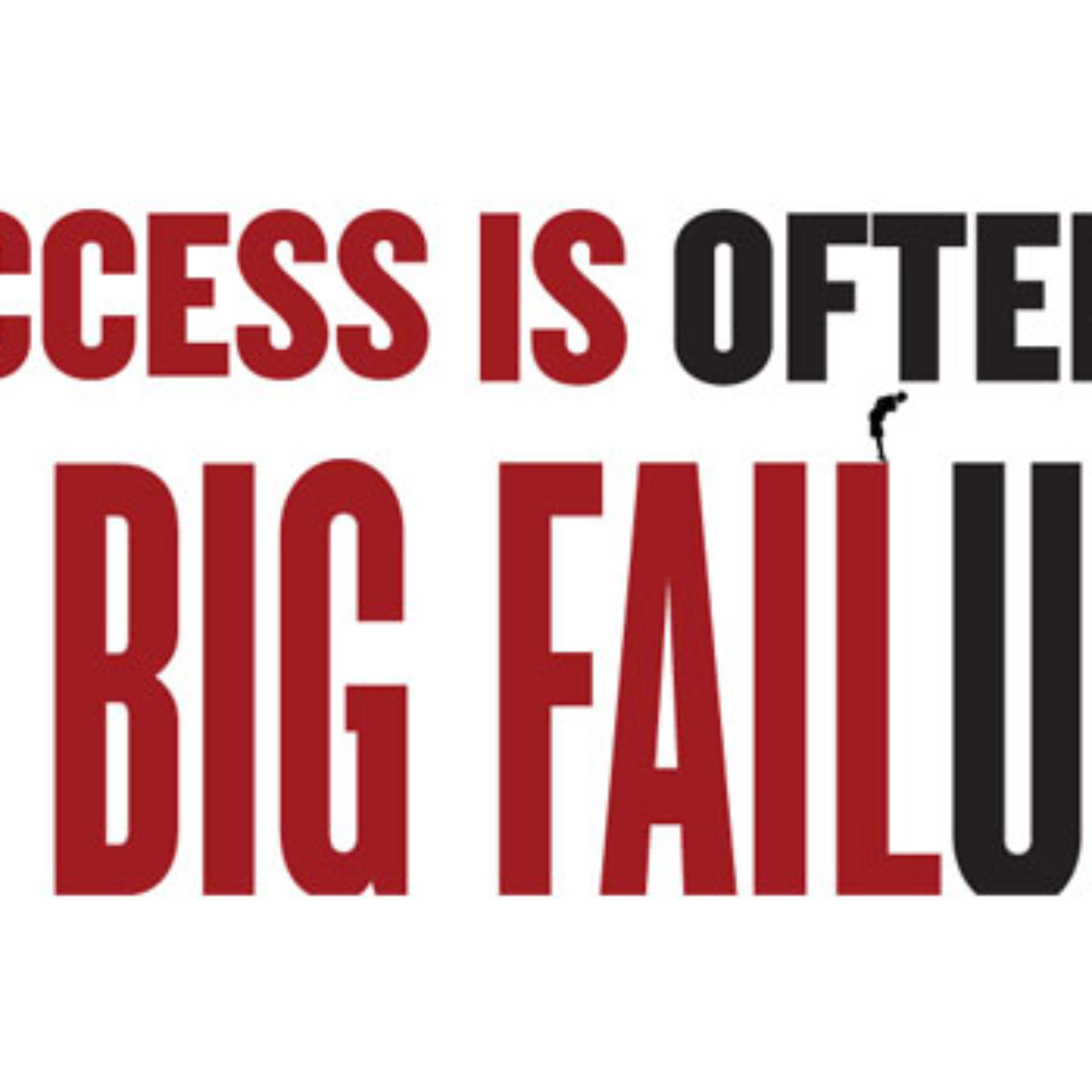 Big success is often built on big failure College of Social Sciences