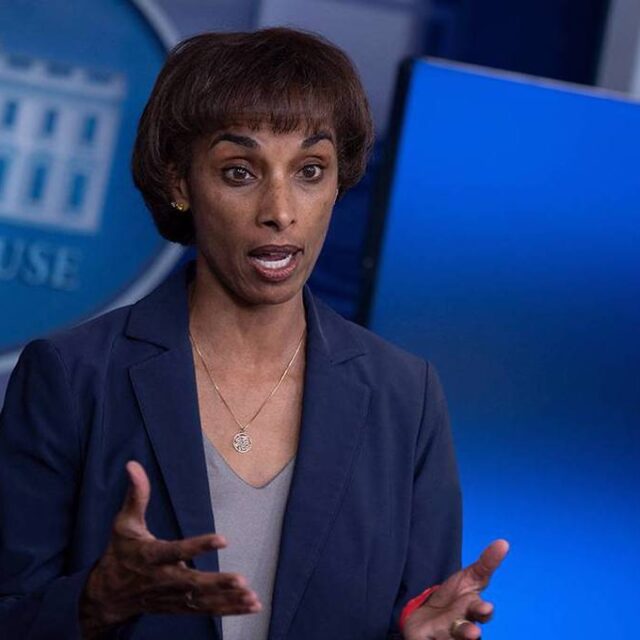 Chair of the Council of Economic Advisers Cecilia Rouse speaks during a briefing at the White House May 14, 2021, in Washington, DC.