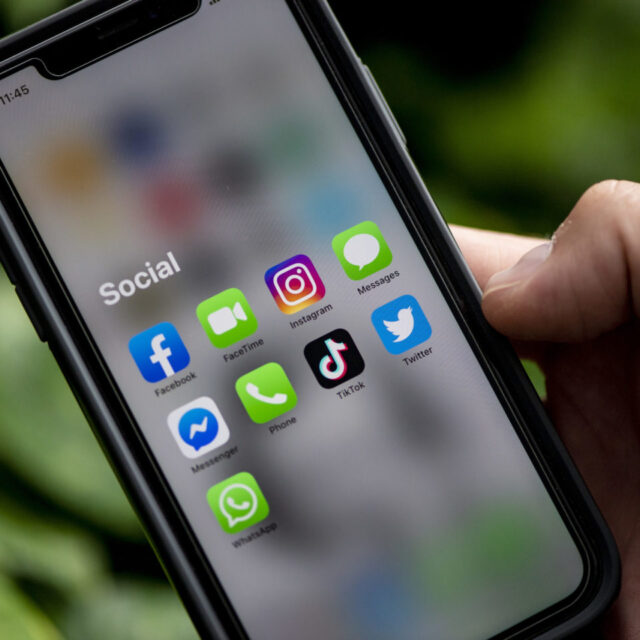 Photo Illustration of social media applications on Thursday, Sept. 16, 2021