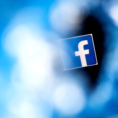 Stock photography of Facebook on an iPhone on Dec. 10, 2019.