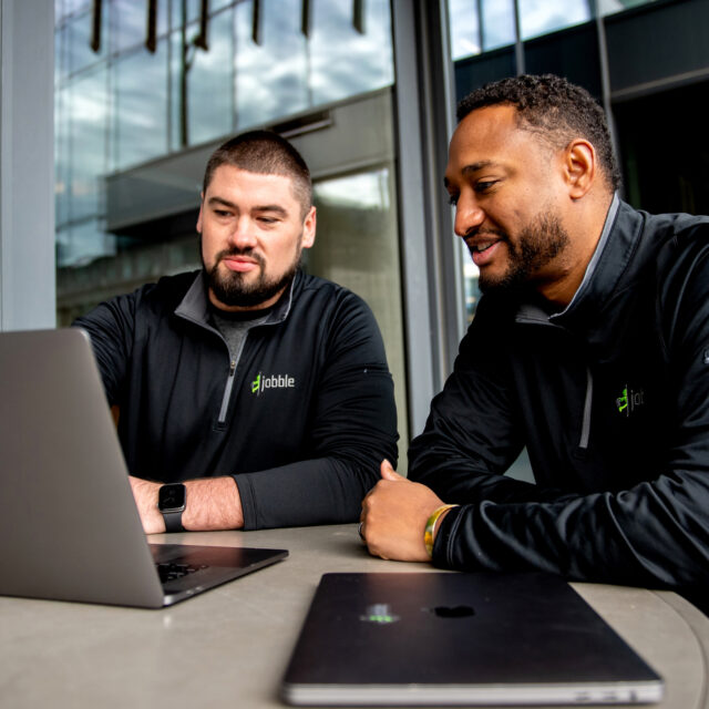 Corey Bober and Zack Smith, co-founders of Jobble.