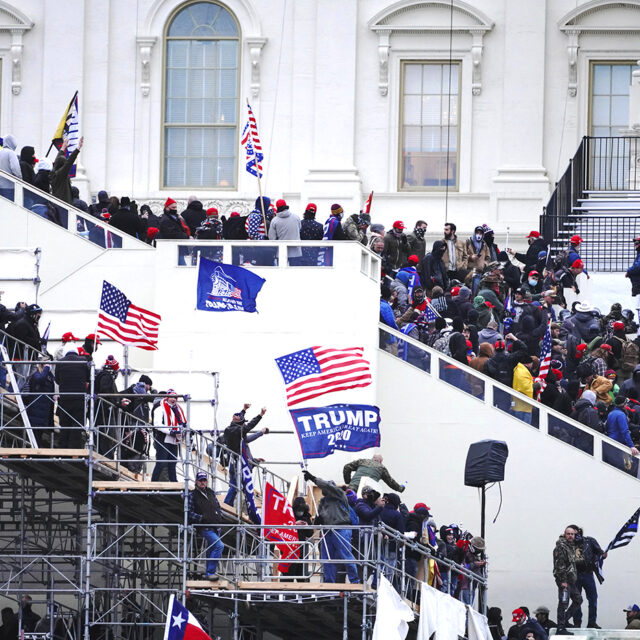 The United States Capitol Building in Washington, D.C. was breached by thousands of protesters during a 