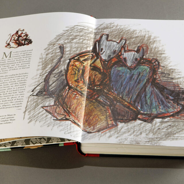 Pages from the Art Spiegelman book.