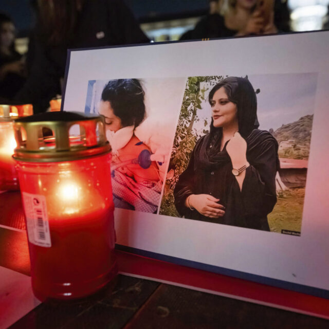 Rally in Lisbon in rejection of Masha Amini's death - 23 Sept 2022