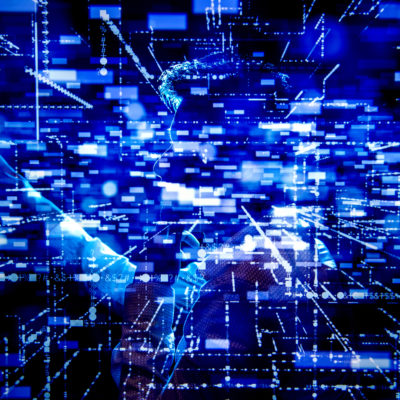 10/02/19 - BOSTON, MA. - Artificial Intelligence stock on Oct. 2, 2019.