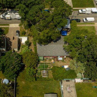 The Massapequa Park, N.Y., home of Rex Heuermann, who was arrested and charged with murder on Friday in the killings of three women and named a prime suspect in the death of a fourth.Credit...