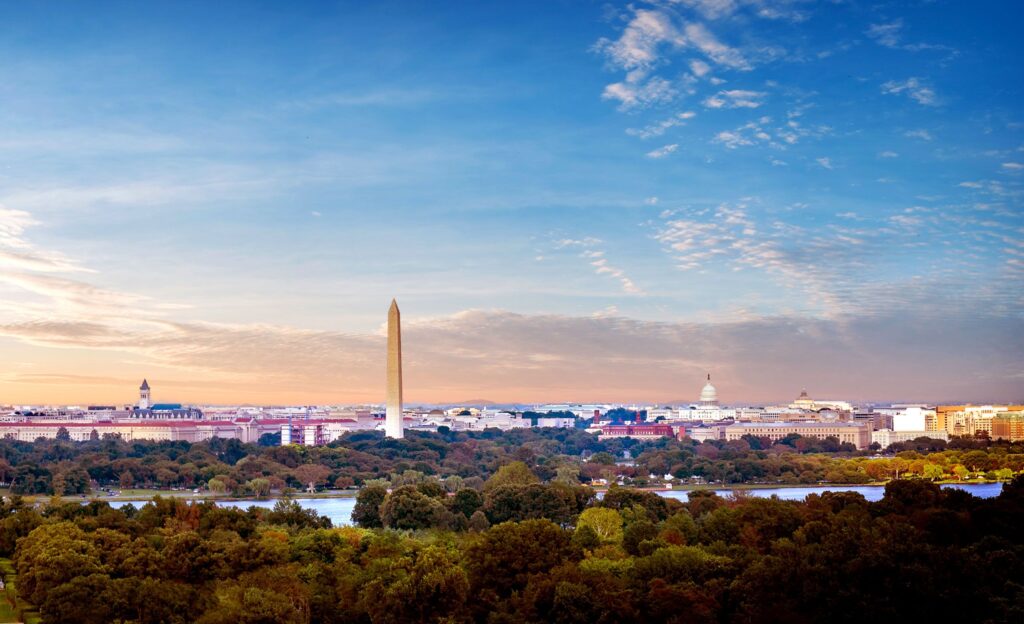 View of Washington, DC