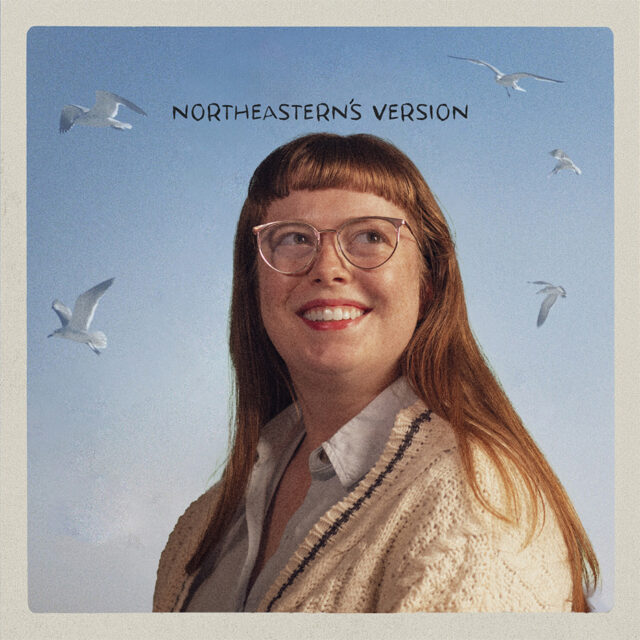 Northeastern postdoctoral teaching associate in english Catherine Fairfield poses for a portrait on Wednesday, Nov. 29, 2023.