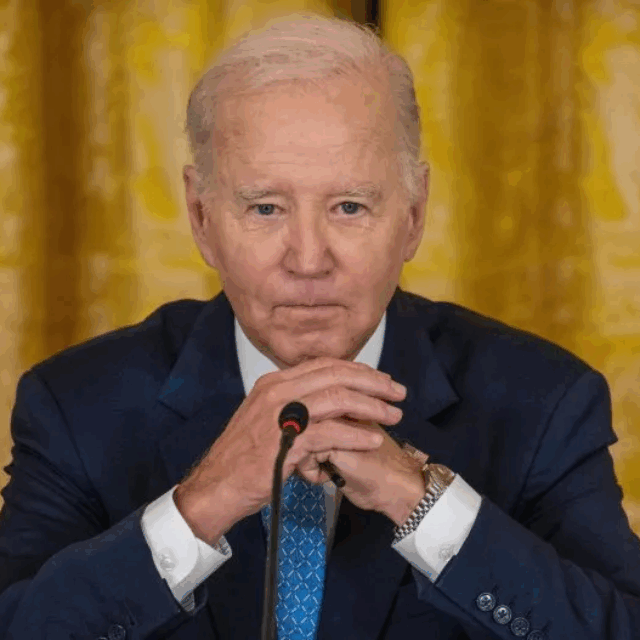 U.S. President Joe Biden seen in the East Room of the White House in Washington D.C. on November 3, 2023.