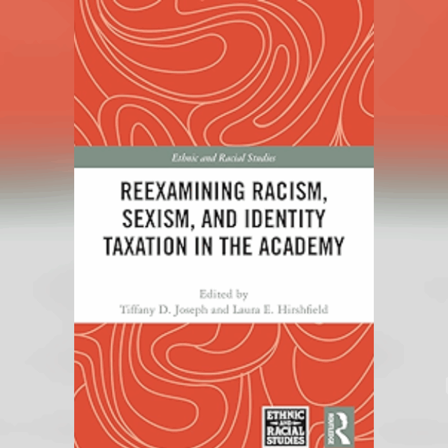 image of book cover with title and orange abstract design