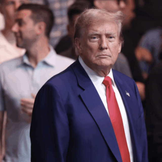 image of donald trump at rally