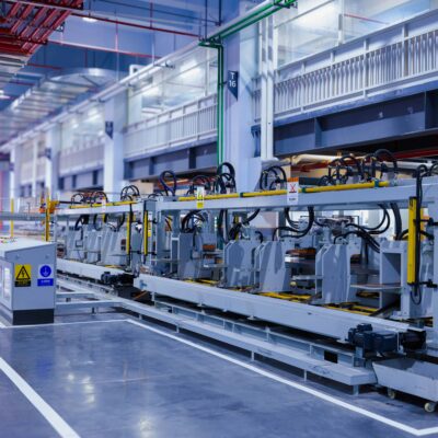 Image of a manufacturing company assembly line.