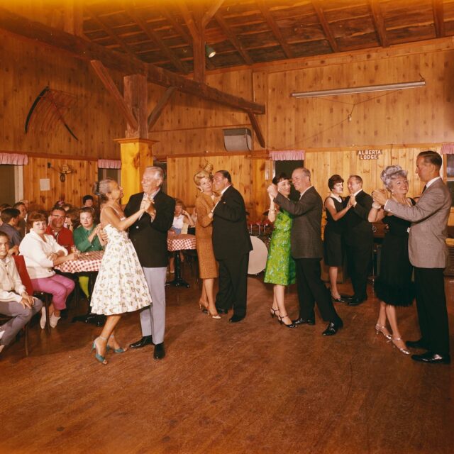 Couples dance at the Alberta Lodge in Greenville, N.Y., in the 1960s.
