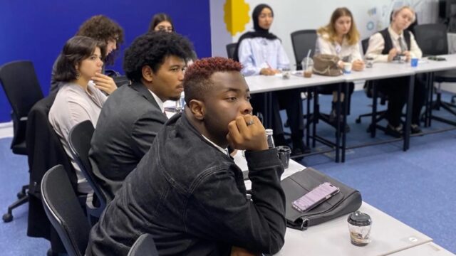 Nasyve Beech partook in a week-long trip to Dubai to learn how the country is using AI. Courtesy photo