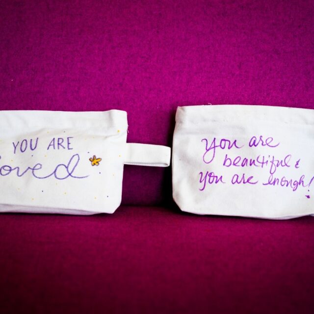 Northeastern graduate Ceylan Rowe's Fihri Foundation provides “period kits” to girls and women in war and disaster zones.