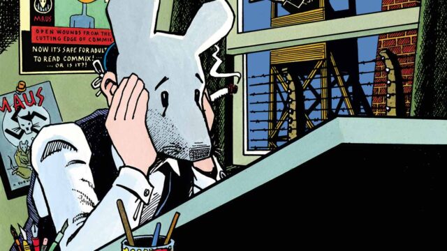 Art Spiegelman, Self-Portrait With Maus Mask, 1989.