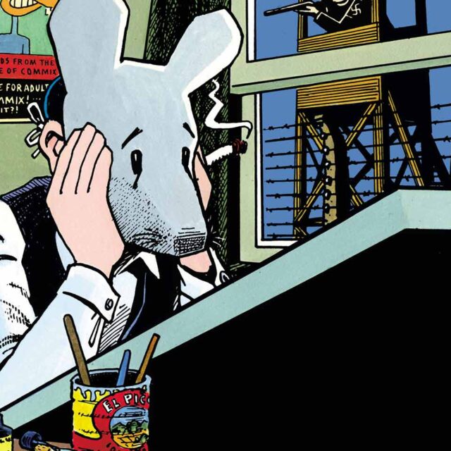 Art Spiegelman, Self-Portrait With Maus Mask, 1989.