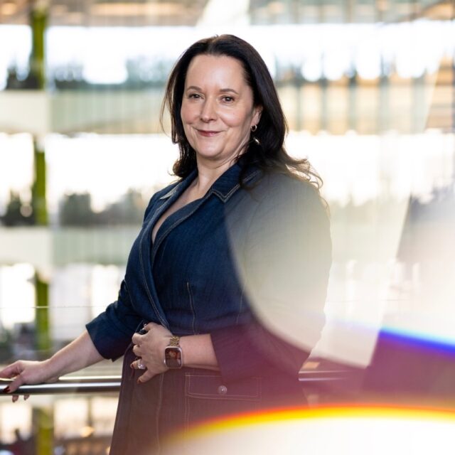 Northeastern grad Melissa Withers, co-founder and managing partner of RevUp Capital, enjoys the challenges of helping early stage companies scale. Photo by Alyssa Stone/Northeastern University