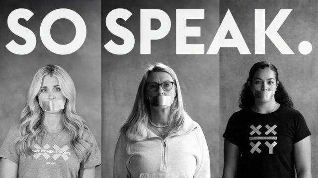 Riley Gaines, Melissa Batie-Smoose and Sia Liilii for XX-XY Athletics