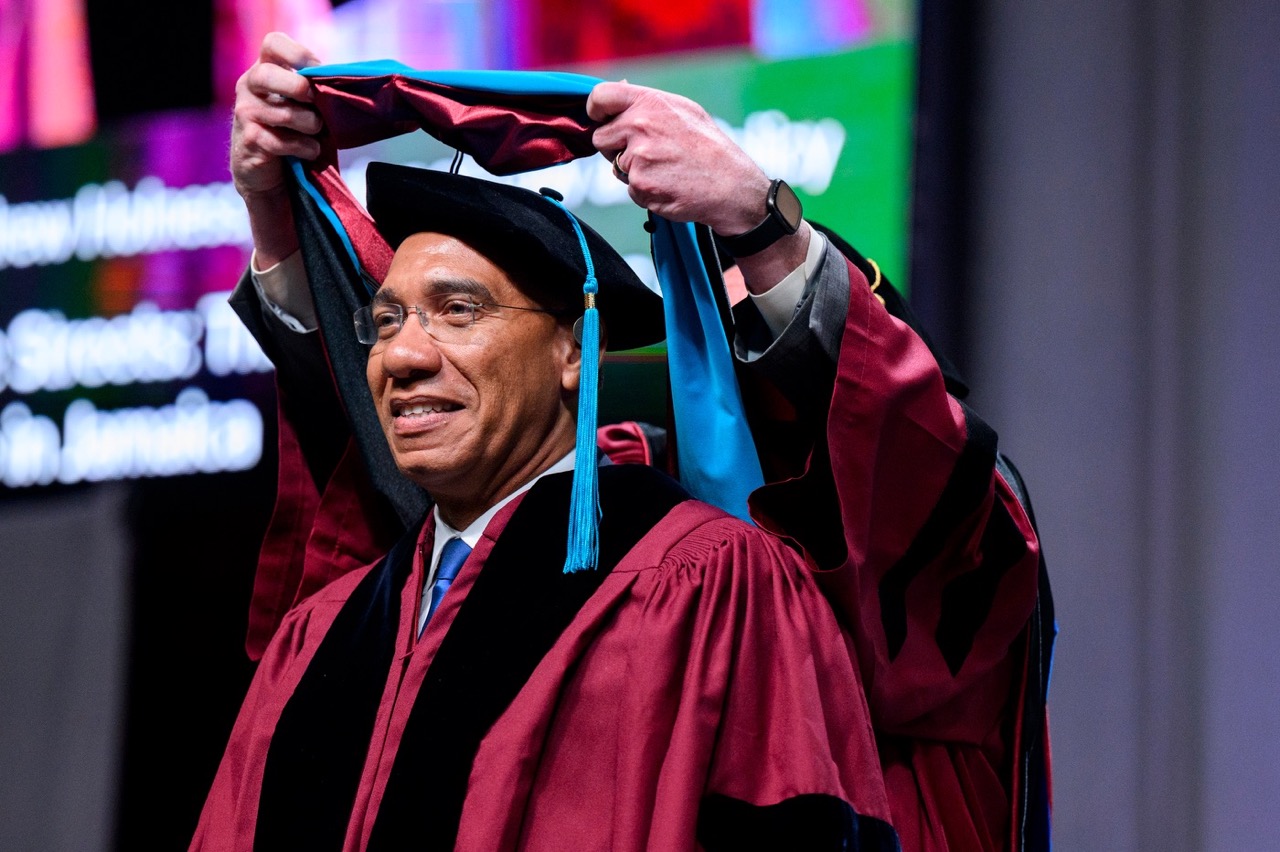 How a PhD from Northeastern is helping Jamaica's prime minister