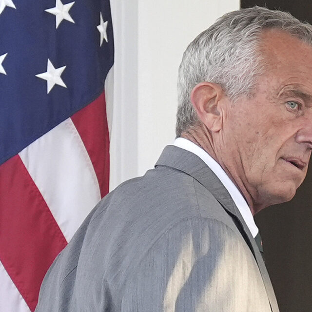 Researchers in 2021 named Robert F. Kennedy Jr., now secretary of health and human services, as one of the “disinformation dozen” who were behind almost two-thirds of the vaccine misinformation spread online.Niall Carson/Press Association via AP Images