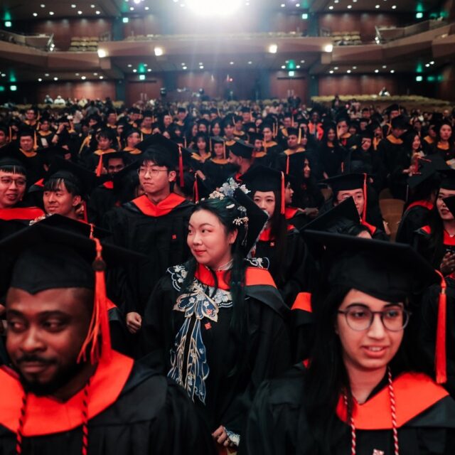 Northeastern University Seattle Campus Commencement Ceremony, May 20, 2025 at Benaroya Hall in Seattle, Wash. Photo by Genna Martin for Northeastern University