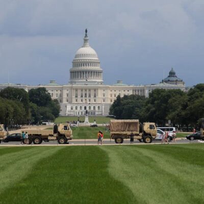 National Guard on the National Mall