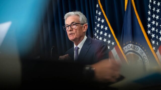 U.S. Federal Reserve Chair Jerome Powell