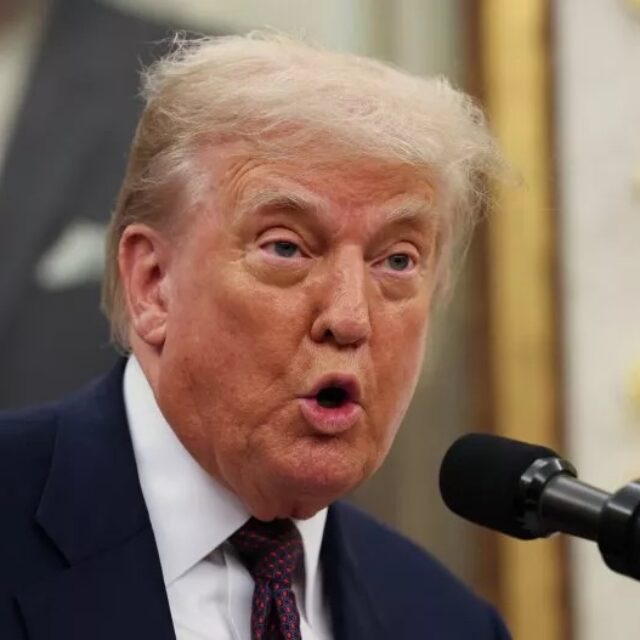 Portrait of Donald Trump