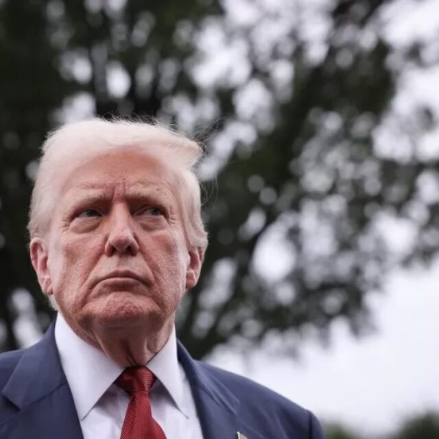 Portrait of Donald Trump
