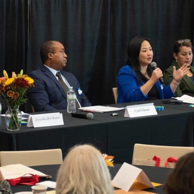 Panel of speakers at the health summit