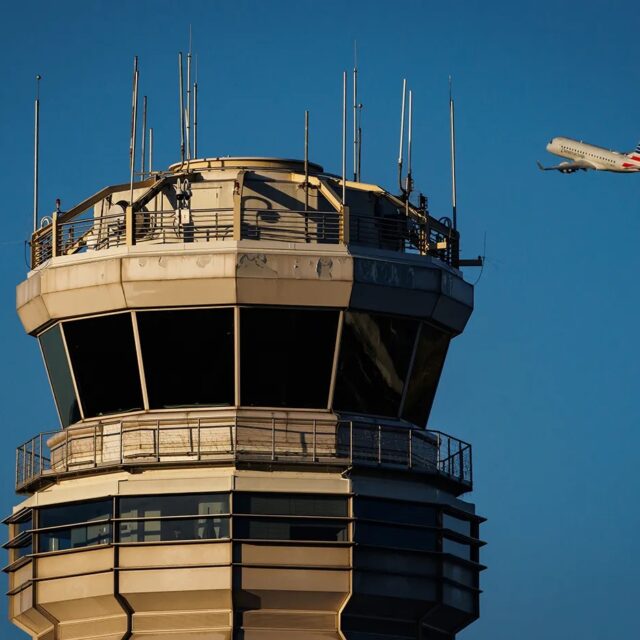 Airport control tower