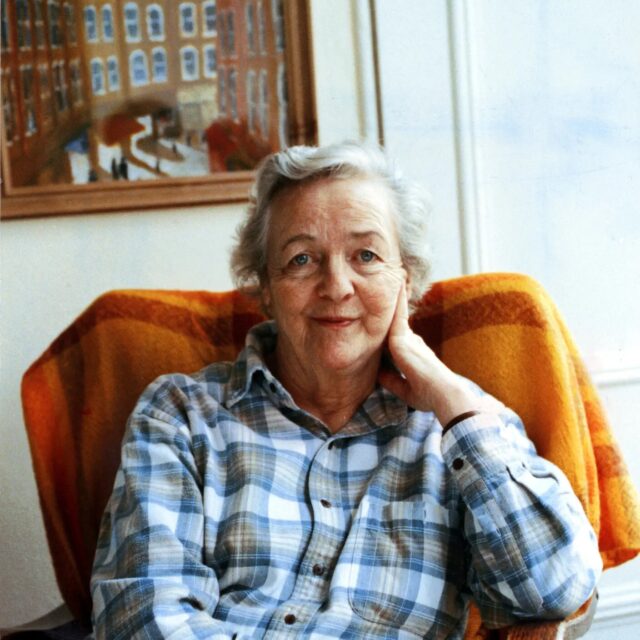 Jessica Mitford, the subject of “Troublemaker,” in 1992.