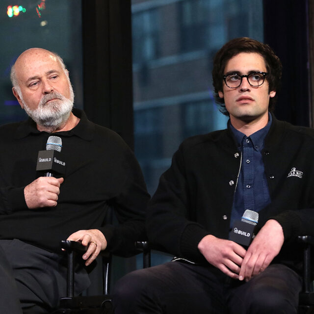 NEW YORK, NY - MAY 04: Rob Reiner and Nick Reiner attend AOL Build Speaker Series at AOL Studios In New York on May 4, 2016 in New York City. (Photo by Laura Cavanaugh/FilmMagic)