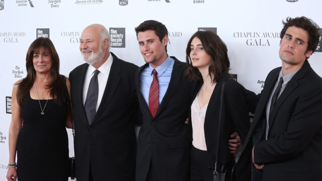 Photo: 4/28/14 Michele Reiner, Rob Reiner, Jake Reiner, Romy Reiner and Nick Reiner attend the 41st Annual Chaplin Award Gala at Avery Fisher Hall at Lincoln Center for the Performing Arts on April 28, 2014 in New York City.
