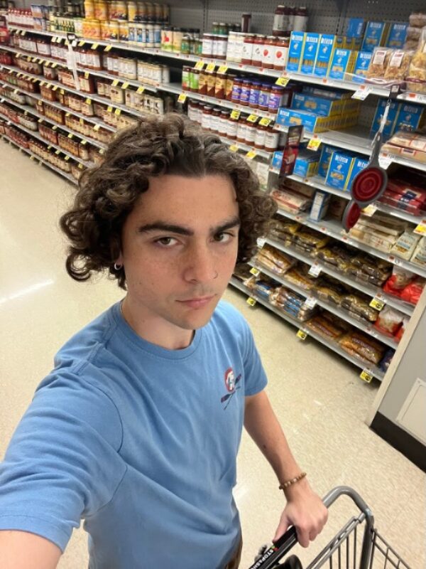 English MA student Nate Lorge