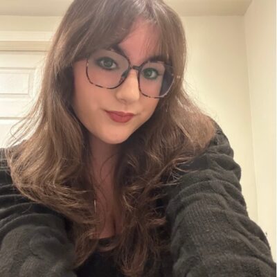 English MA student Victoria Harrison
