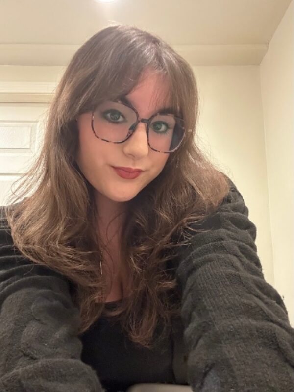 English MA student Victoria Harrison