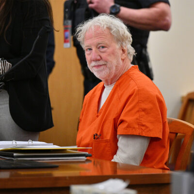 Director and actor Timothy Busfield looks on before a hearing in the Second District Judicial Court at the Bernalillo County Courthouse, Tuesday, Jan. 20, 2026, in Albuquerque, N.M. (Sam Wasson/Pool Photo via AP)