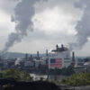United States Steel Mon Valley Works Clairton Plant and Clairton Coke Works facility in Clairton Pennsylvania, Monday, September 11, 2023. The coke works bakes coal at a high temperature to make coke, a key component of steelmaking. The facility originally had 10 coke batteries to process the coal but recently shut down the 3 oldest to reduce emissions in the area. The facility is located in Allegheny Countys Monongahela Valley in Western Pennsylvania. Photo by Tom O'Neill (Photo by Thomas O'Neill/NurPhoto via Getty Images)